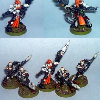 Eldar Dark Reaper Squad by Scottdsp748