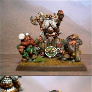 Bugman mini diorama by Grayhame