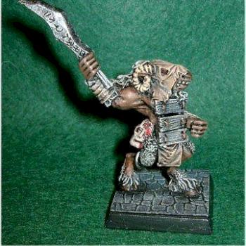 Beastman from the Mordheim posessed warband by armrek