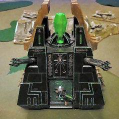 Necron Monolith with passenger by Necron911