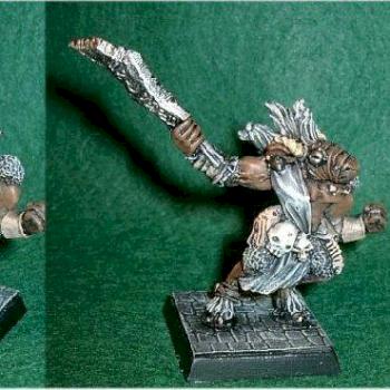 Beastman from the Mordheim posessed warband #2/3 by armrek