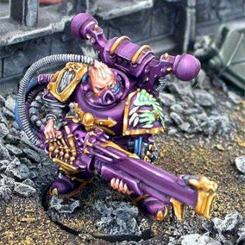 Emperor's Children Chaos Space Marine by dresch