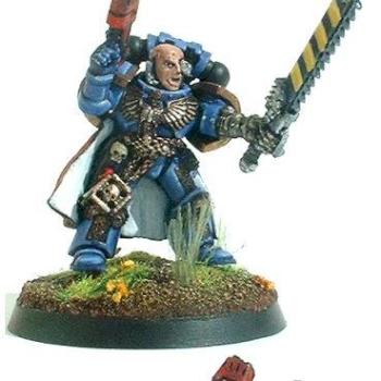 Ultramarine Commander Conversion by ilynx2k4