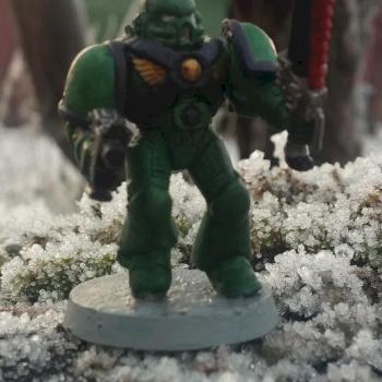 Green Space Marine by Thaumiel_Nerub