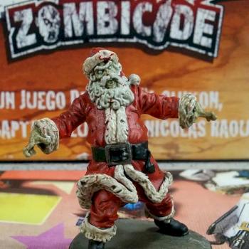 Santa Zombie from Very Infected People #2 Zombicide by Yiyembo