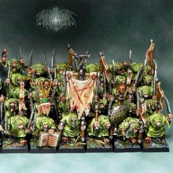 Skaven Plaguemonks by Umbra Draconis