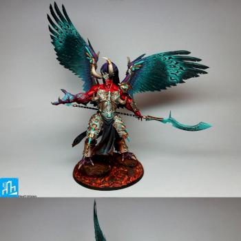 Magnus The Red, Daemon Primarch of Tzeentch by HooY