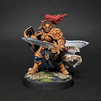 Stormcast Eternal Knight Questor Silver Tower by ariec