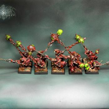 Skaven Plague Censers Bearers by Umbra Draconis