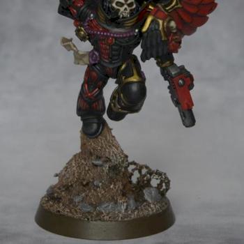 Blood Angels Chaplain with Jump Pack by Cliff1995