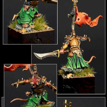 Skaven Warlord by wolfen