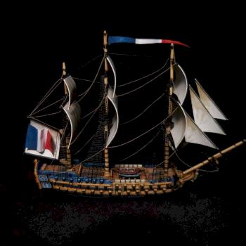 French ship of the line 1/700 by Majbach