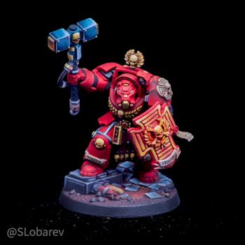 Blood Angel Terminator Brother Sergeant Victotno by El Sabel