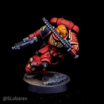 Blood Angel Primaris Assault Intercessor by El Sabel