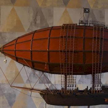 Ork airship by Majster