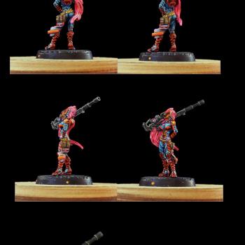 Infinity: combined army - Zerat (Multi sniper) 2015 by bapfometh