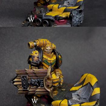 Alexis Polux 405th Captin of The Imperial Fists by WarmasterPainting