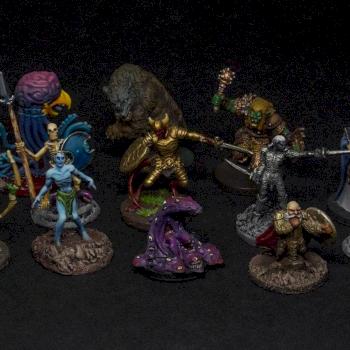 Fantasy miniatures for Pathfinder Rpg, Dungeons and Dragons by MisterSwarm