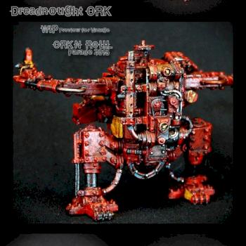 Ork N' Rolll Dreadnought by Woodstone