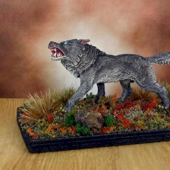 Dire Wolf by Dead Bard Miniatures