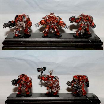 Space hulk Blood Angels part painted on commission by axia