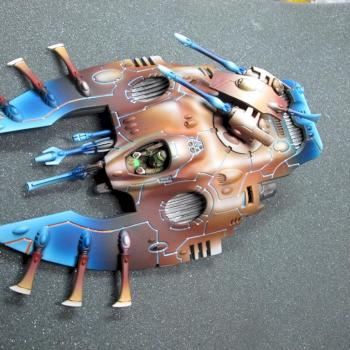 eldar vessel by albatros7522