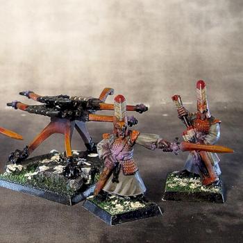 High Elf Repeater Bolt Thrower by GhostLee