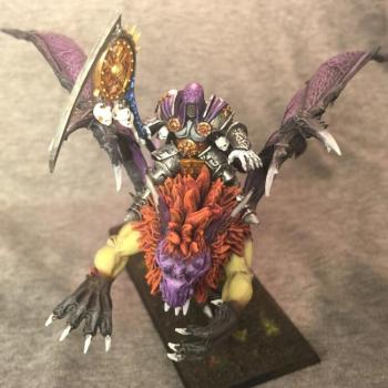 Chaos Lord on Manticore by seaside2100