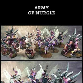 Chaos Army of Nurgle by Katan the Unleashed