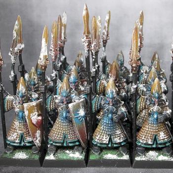 High Elf Spearmen by GhostLee