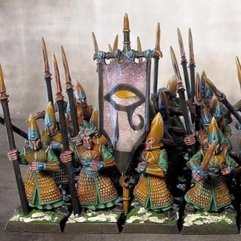 High Elf Spearmen by GhostLee