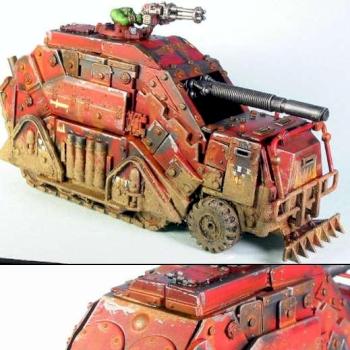 Ork Gun Truck by jeffhiatt