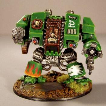 Salamanders Dreadnought (Dakon) by CaptNarcissisto