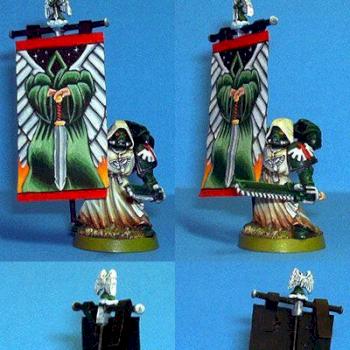 Dark Angels Battle Standard Bearer NMM by Scottdsp748