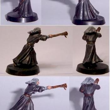 Gandalf the Grey (Escape From Orthanc Diorama) by The Avatar