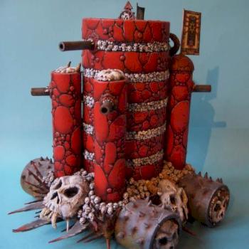 Khorne Tower of Skulls by chaosanton