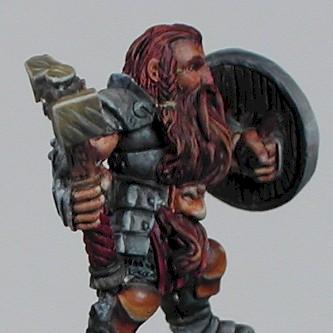 2607: Bjorn, Dwarven Warrior by Digital Ma