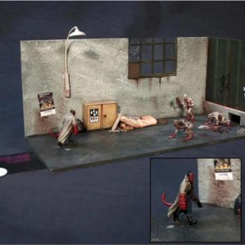 Dead-end Encounter - A Hellboy Diorama by Agamemnon2