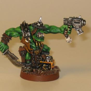 Ork Nob by pudding