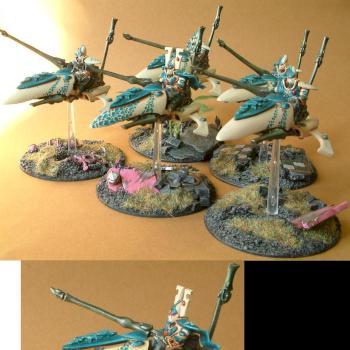 Eldar Shining Spears by Inq Tiberius