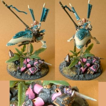 Eldar Jetbike Autarch by Inq Tiberius