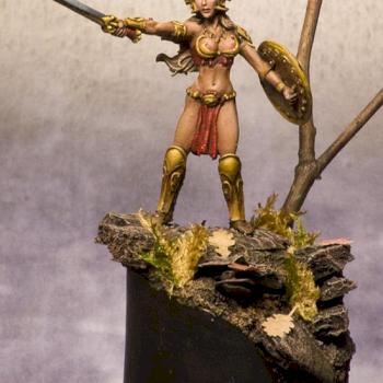 CMON Contest 22 Classic Female Barbarian by ravenswood