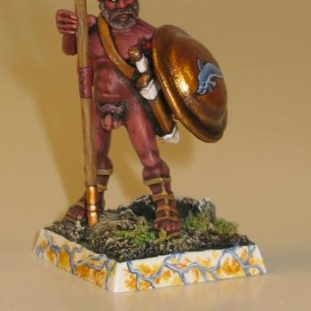 Greek Hoplite by pudding