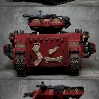 Blood Angels Baal Predator by gimiak