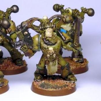 Plague Marine Squad by pate