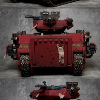 Blood Angels Baal Predator by gimiak