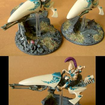 Eldar Jetbike Squad by Inq Tiberius