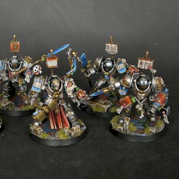 Grey Knights PALADIN SQUAD by siny lemur