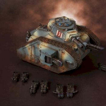 Steel Legion Leman Russ Exterminator by highelf