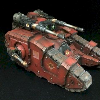 Word Bearers Sicaran Battle Tank by Jarrett